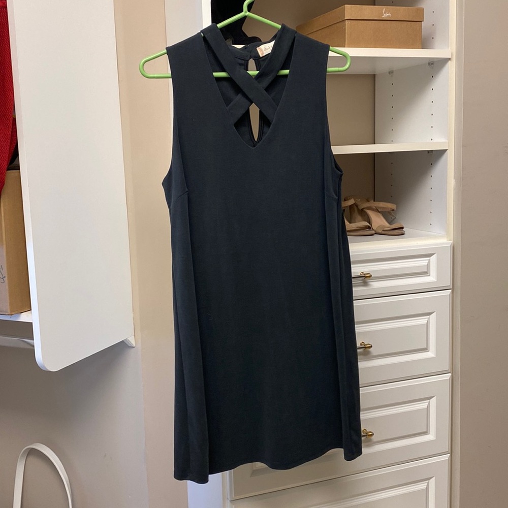Dark grey dress